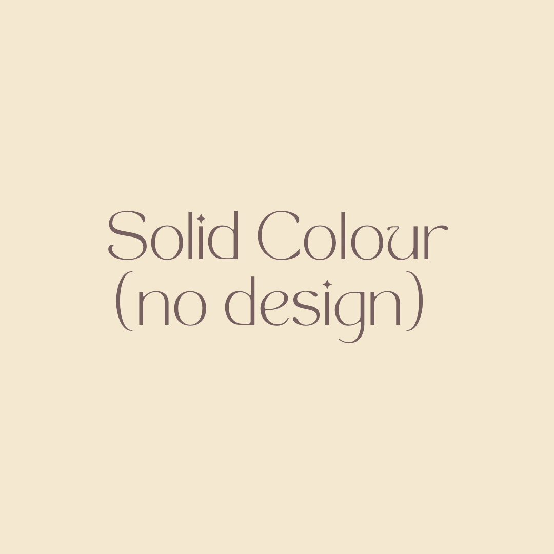 Solid Colour (no design)